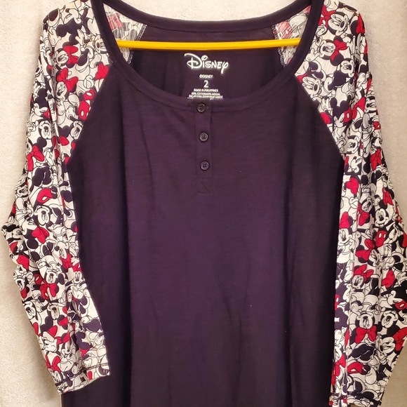 Torrid Disney L/S Raglan Top